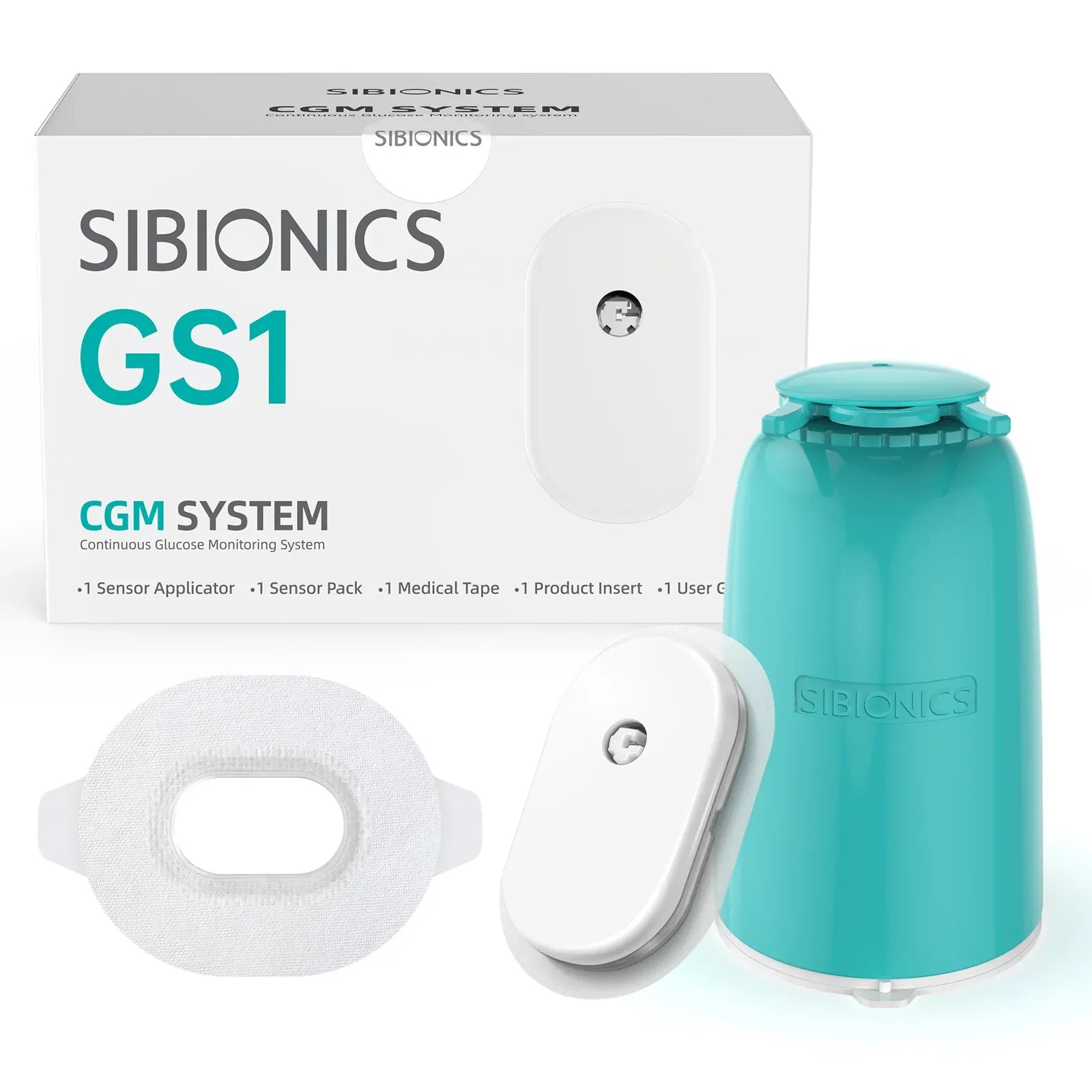 جهاز Sibionics GS1 – راقب سكر دمك بدقة عالية… من غير وخز ولا ألم!